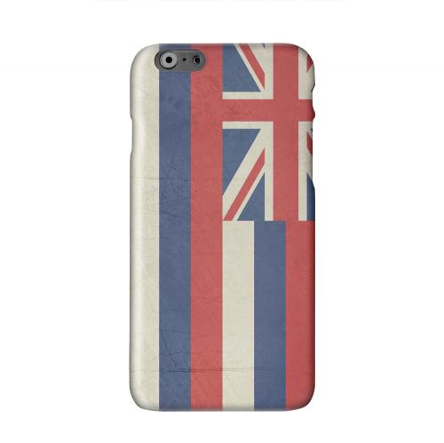 Grunge Hawaii Solid White Hard Case Cover for Apple iPhone 6 PLUS/6S PLUS (5.5 inch)