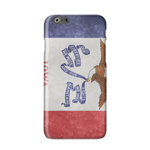 Grunge Iowa Solid White Hard Case Cover for Apple iPhone 6 PLUS/6S PLUS (5.5 inch)
