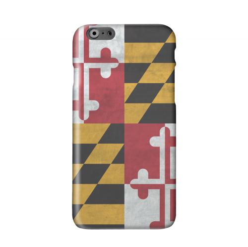 Grunge Maryland Solid White Hard Case Cover for Apple iPhone 6 PLUS/6S PLUS (5.5 inch)