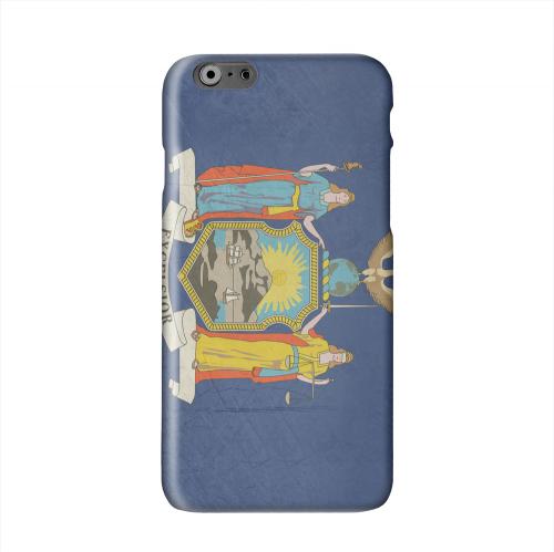 Grunge New York Solid White Hard Case Cover for Apple iPhone 6 PLUS/6S PLUS (5.5 inch)