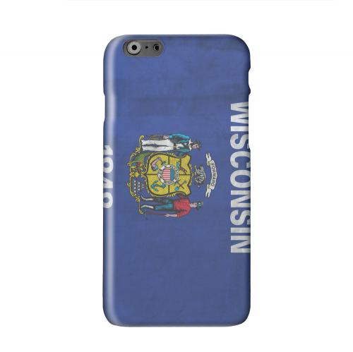 Grunge Wisconsin Solid White Hard Case Cover for Apple iPhone 6 PLUS/6S PLUS (5.5 inch) Grunge Wisconsin Solid White Hard Case Cover for Apple iPhone 6 PLUS/6S PLUS (5.5 inch)