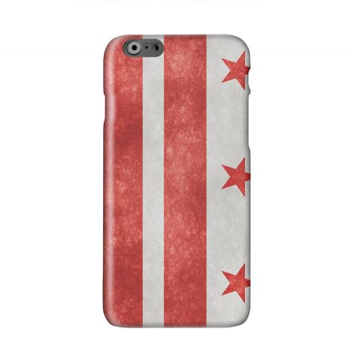 Grunge Washington, D.C. Solid White Hard Case Cover for Apple iPhone 6 PLUS/6S PLUS (5.5 inch)