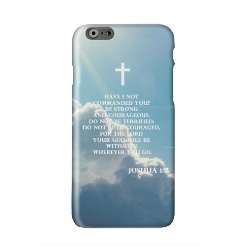 Joshua 1:9 Solid White Hard Case Cover for Apple iPhone 6 PLUS/6S PLUS (5.5 inch)