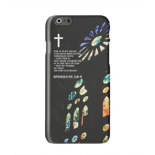 Ephesian 2:8-9 Solid White Hard Case Cover for Apple iPhone 6 PLUS/6S PLUS (5.5 inch)