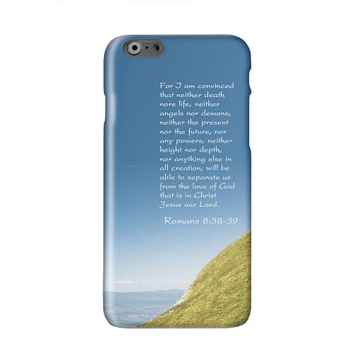 Romans 8:38-39 Solid White Hard Case Cover for Apple iPhone 6 PLUS/6S PLUS (5.5 inch)