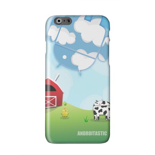 Old McDroidald Had a Farm Solid White Hard Case Cover for Apple iPhone 6 PLUS/6S PLUS (5.5 inch)