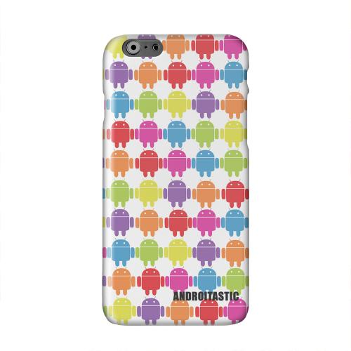 Rainbow Robot Army Design Solid White Hard Case Cover for Apple iPhone 6 PLUS/6S PLUS (5.5 inch)