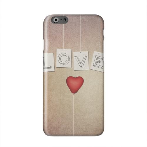 Love & Heart Balloon Solid White Hard Case Cover for Apple iPhone 6 PLUS/6S PLUS (5.5 inch)