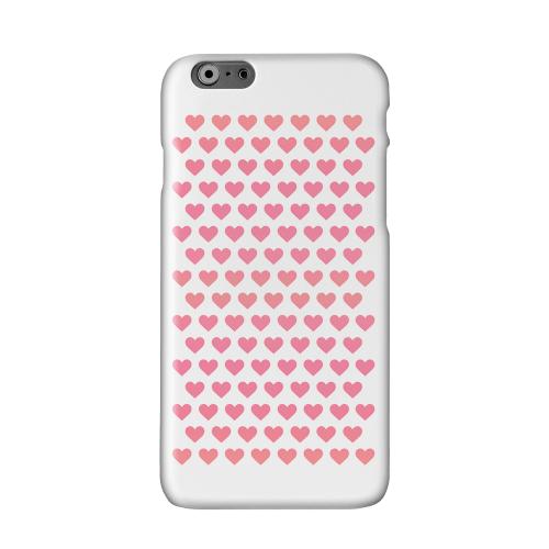 Miniature Hearts Solid White Hard Case Cover for Apple iPhone 6 PLUS/6S PLUS (5.5 inch)