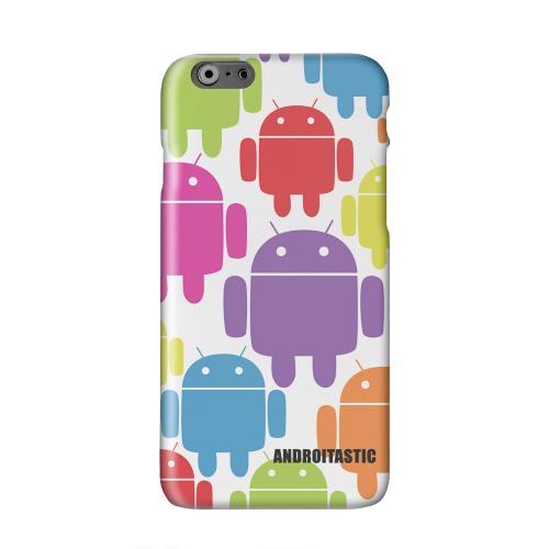 Rainbow Robot Design Solid White Hard Case Cover for Apple iPhone 6 PLUS/6S PLUS (5.5 inch)