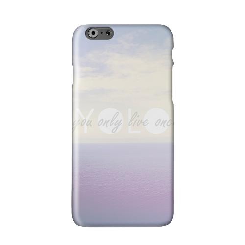 Filled YOLO Solid White Hard Case Cover for Apple iPhone 6 PLUS/6S PLUS (5.5 inch)
