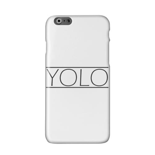 Modern YOLO Solid White Hard Case Cover for Apple iPhone 6 PLUS/6S PLUS (5.5 inch)