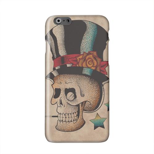 Smoking Skull Solid White Hard Case Cover for Apple iPhone 6 PLUS/6S PLUS (5.5 inch)
