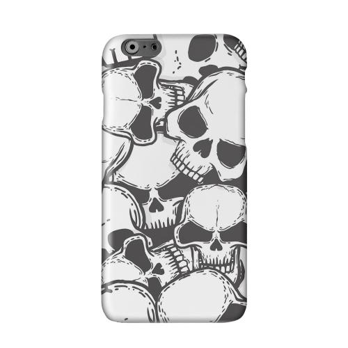 Doom Skulls Solid White Hard Case Cover for Apple iPhone 6 PLUS/6S PLUS (5.5 inch)