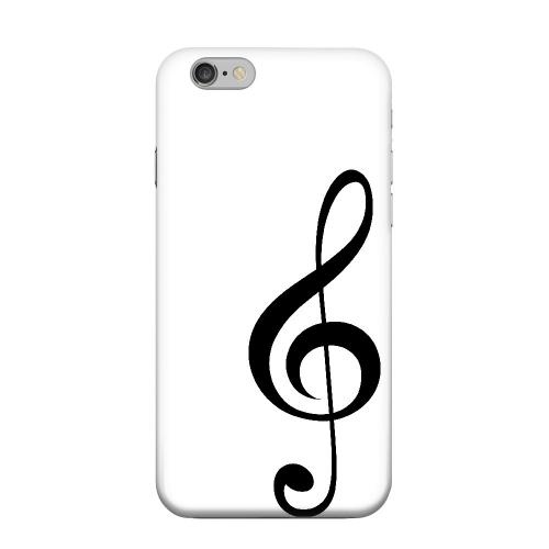 Geeks Designer Line (GDL) Apple iPhone 6 Matte Hard Back Cover - Simple Treble Clef Geeks Designer Line (GDL) Apple iPhone 6 Matte Hard Back Cover - Simple Treble Clef