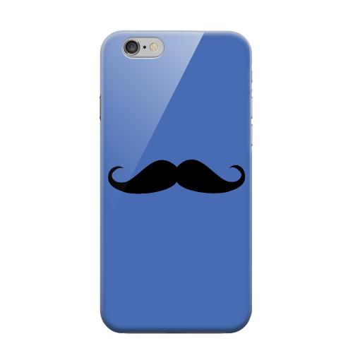 Geeks Designer Line (GDL) Apple iPhone 6 Matte Hard Back Cover - Mustache Blue Geeks Designer Line (GDL) Apple iPhone 6 Matte Hard Back Cover - Mustache Blue