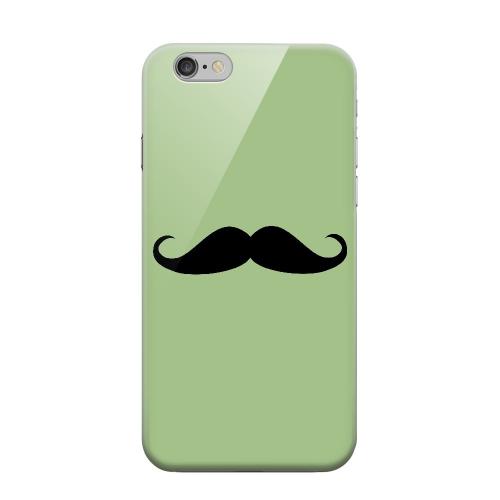 Geeks Designer Line (GDL) Apple iPhone 6 Matte Hard Back Cover - Mustache Greenish Geeks Designer Line (GDL) Apple iPhone 6 Matte Hard Back Cover - Mustache Greenish