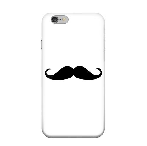 Geeks Designer Line (GDL) Apple iPhone 6 Matte Hard Back Cover - Mustache White