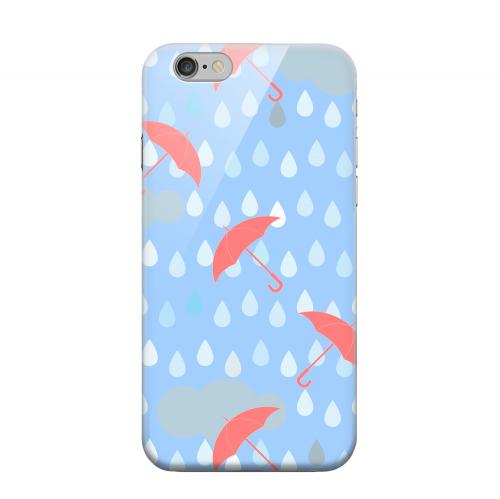 Geeks Designer Line (GDL) Apple iPhone 6 Matte Hard Back Cover - Spring Rain Red Umbrellas Geeks Designer Line (GDL) Apple iPhone 6 Matte Hard Back Cover - Spring Rain Red Umbrellas