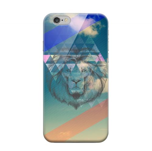 Geeks Designer Line (GDL) Apple iPhone 6 Matte Hard Back Cover - Majestic Lion in the Sky