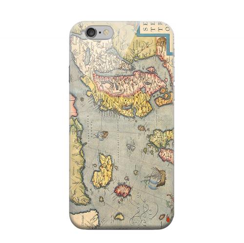 Geeks Designer Line (GDL) Apple iPhone 6 Matte Hard Back Cover - Ancient Map of Europe