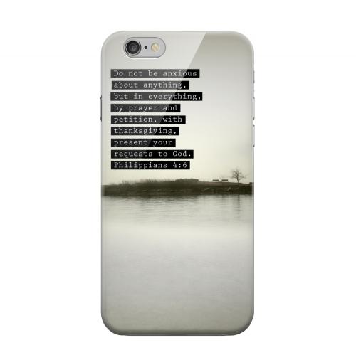 Geeks Designer Line (GDL) Apple iPhone 6 Matte Hard Back Cover - Philippians 4:6