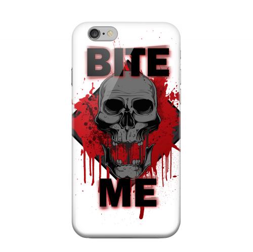 Geeks Designer Line (GDL) Apple iPhone 6 Matte Hard Back Cover - Bite Me on White Geeks Designer Line (GDL) Apple iPhone 6 Matte Hard Back Cover - Bite Me on White