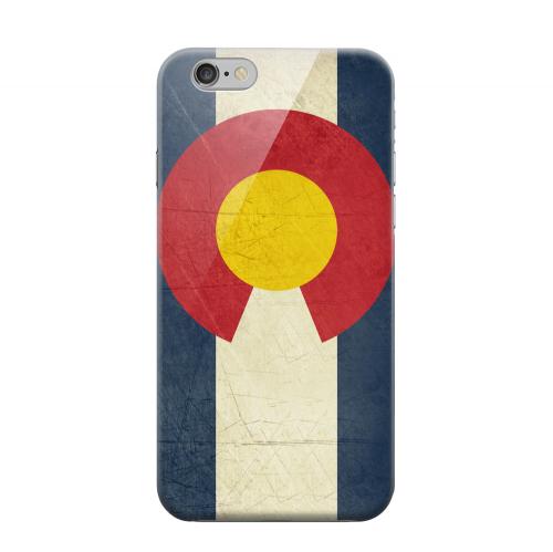 Geeks Designer Line (GDL) Apple iPhone 6 Matte Hard Back Cover - Grunge Colorado Geeks Designer Line (GDL) Apple iPhone 6 Matte Hard Back Cover - Grunge Colorado