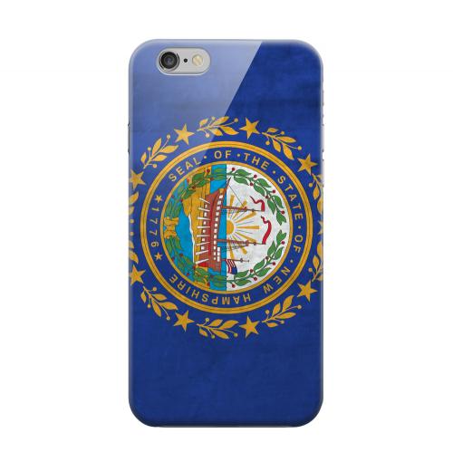 Geeks Designer Line (GDL) Apple iPhone 6 Matte Hard Back Cover - Grunge New Hampshire Geeks Designer Line (GDL) Apple iPhone 6 Matte Hard Back Cover - Grunge New Hampshire