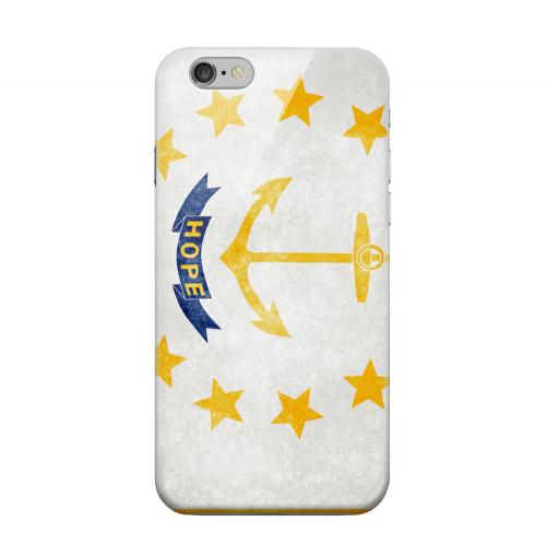 Geeks Designer Line (GDL) Apple iPhone 6 Matte Hard Back Cover - Grunge Rhode Island Geeks Designer Line (GDL) Apple iPhone 6 Matte Hard Back Cover - Grunge Rhode Island