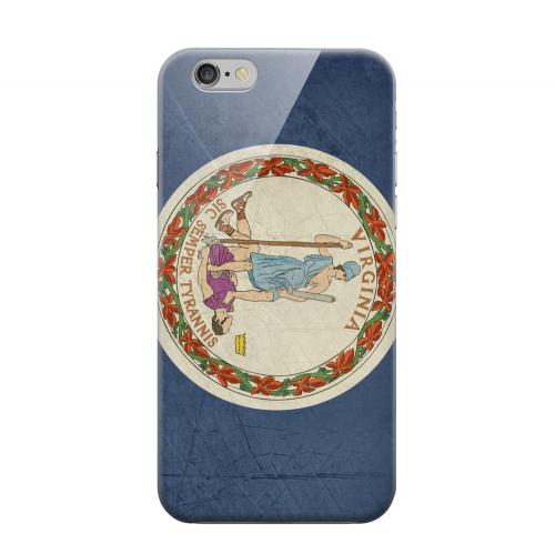 Geeks Designer Line (GDL) Apple iPhone 6 Matte Hard Back Cover - Grunge Virginia Geeks Designer Line (GDL) Apple iPhone 6 Matte Hard Back Cover - Grunge Virginia