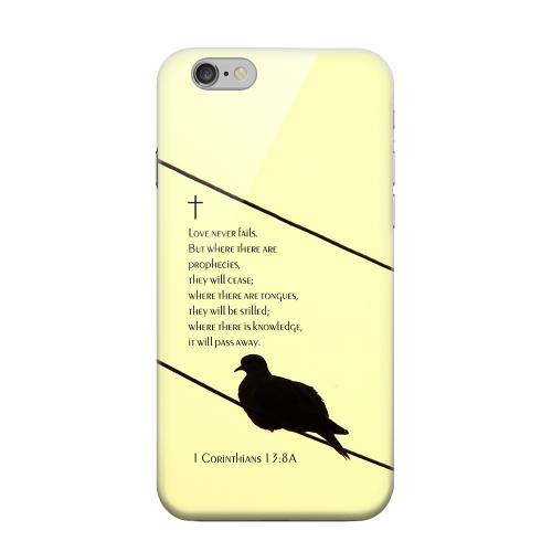 Geeks Designer Line (GDL) Apple iPhone 6 Matte Hard Back Cover - Corinthians 13:8A