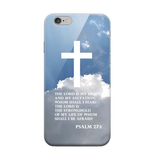 Geeks Designer Line (GDL) Apple iPhone 6 Matte Hard Back Cover - Psalm 27:1