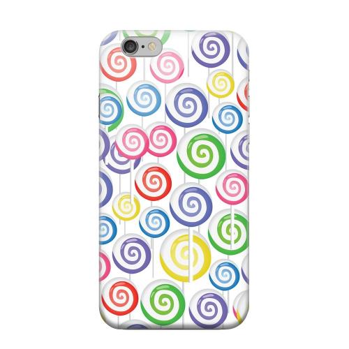 Geeks Designer Line (GDL) Apple iPhone 6 Matte Hard Back Cover - Assorted Lollipops