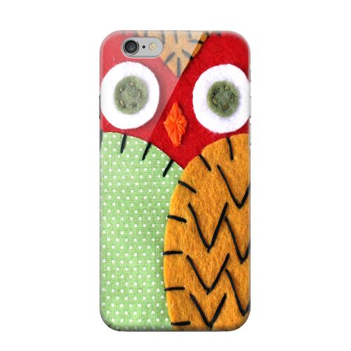 Geeks Designer Line (GDL) Apple iPhone 6 Matte Hard Back Cover - Red/ Orange Owl Geeks Designer Line (GDL) Apple iPhone 6 Matte Hard Back Cover - Red/ Orange Owl