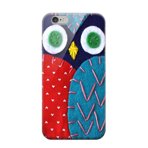 Geeks Designer Line (GDL) Apple iPhone 6 Matte Hard Back Cover - Dark Blue/ Red Owl Geeks Designer Line (GDL) Apple iPhone 6 Matte Hard Back Cover - Dark Blue/ Red Owl