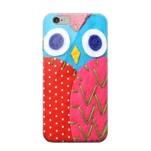 Geeks Designer Line (GDL) Apple iPhone 6 Matte Hard Back Cover - Sky Blue/ Pink Owl Geeks Designer Line (GDL) Apple iPhone 6 Matte Hard Back Cover - Sky Blue/ Pink Owl