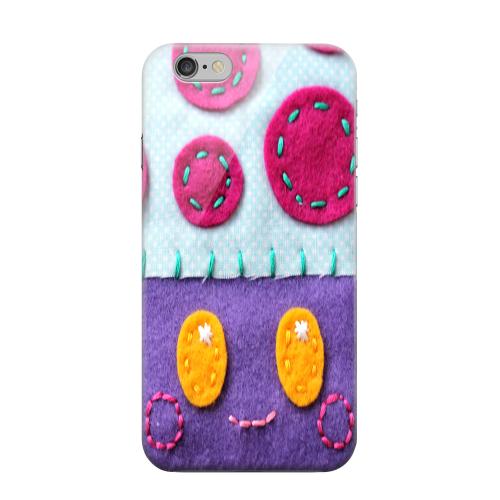Geeks Designer Line (GDL) Apple iPhone 6 Matte Hard Back Cover - Purple/ Pink Mushroom Geeks Designer Line (GDL) Apple iPhone 6 Matte Hard Back Cover - Purple/ Pink Mushroom