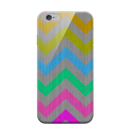 Geeks Designer Line (GDL) Apple iPhone 6 Matte Hard Back Cover - Grungy Multi-Colors on Gray Geeks Designer Line (GDL) Apple iPhone 6 Matte Hard Back Cover - Grungy Multi-Colors on Gray