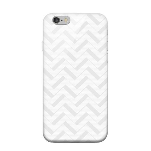 Geeks Designer Line (GDL) Apple iPhone 6 Matte Hard Back Cover - Light Gray/ White 3D
