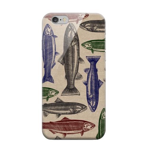 Geeks Designer Line (GDL) Apple iPhone 6 Matte Hard Back Cover - Trout Print
