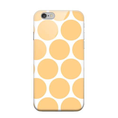 Geeks Designer Line (GDL) Apple iPhone 6 Matte Hard Back Cover - Big & Orange