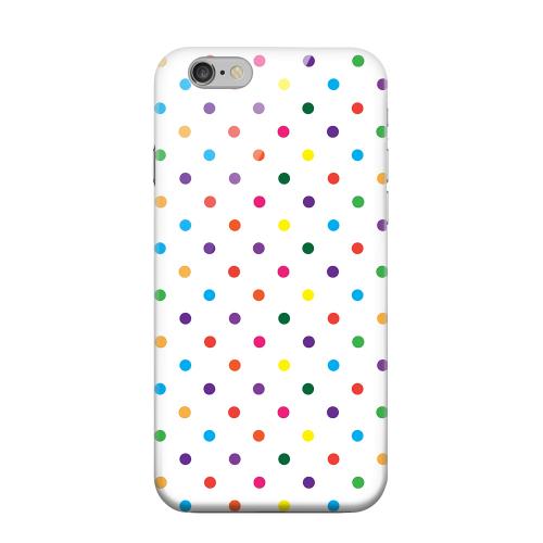 Geeks Designer Line (GDL) Apple iPhone 6 Matte Hard Back Cover - Small & Rainbow on White Geeks Designer Line (GDL) Apple iPhone 6 Matte Hard Back Cover - Small & Rainbow on White