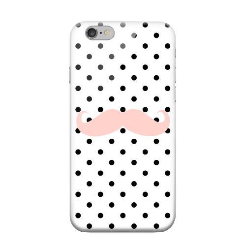 Geeks Designer Line (GDL) Apple iPhone 6 Matte Hard Back Cover - Pink Stache Geeks Designer Line (GDL) Apple iPhone 6 Matte Hard Back Cover - Pink Stache