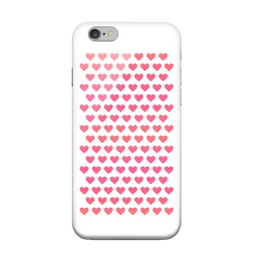 Geeks Designer Line (GDL) Apple iPhone 6 Matte Hard Back Cover - Miniature Hearts