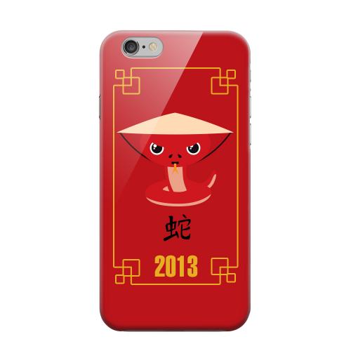 Geeks Designer Line (GDL) Apple iPhone 6 Matte Hard Back Cover - Chibi Snake Geeks Designer Line (GDL) Apple iPhone 6 Matte Hard Back Cover - Chibi Snake