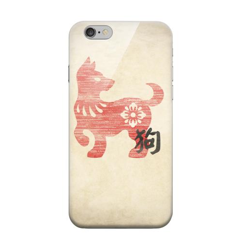 Geeks Designer Line (GDL) Apple iPhone 6 Matte Hard Back Cover - Grunge Dog
