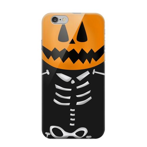 Geeks Designer Line (GDL) Apple iPhone 6 Matte Hard Back Cover - Skelton w/Jack O' Lantern Head Geeks Designer Line (GDL) Apple iPhone 6 Matte Hard Back Cover - Skelton w/Jack O' Lantern Head