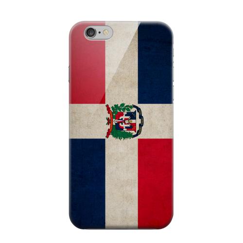 Geeks Designer Line (GDL) Apple iPhone 6 Matte Hard Back Cover - Grunge Dominican Republic Geeks Designer Line (GDL) Apple iPhone 6 Matte Hard Back Cover - Grunge Dominican Republic
