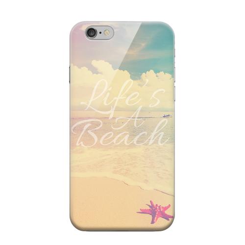Geeks Designer Line (GDL) Apple iPhone 6 Matte Hard Back Cover - Life's A Beach